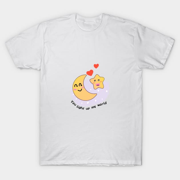 Cute couple T-Shirt by Mycreation